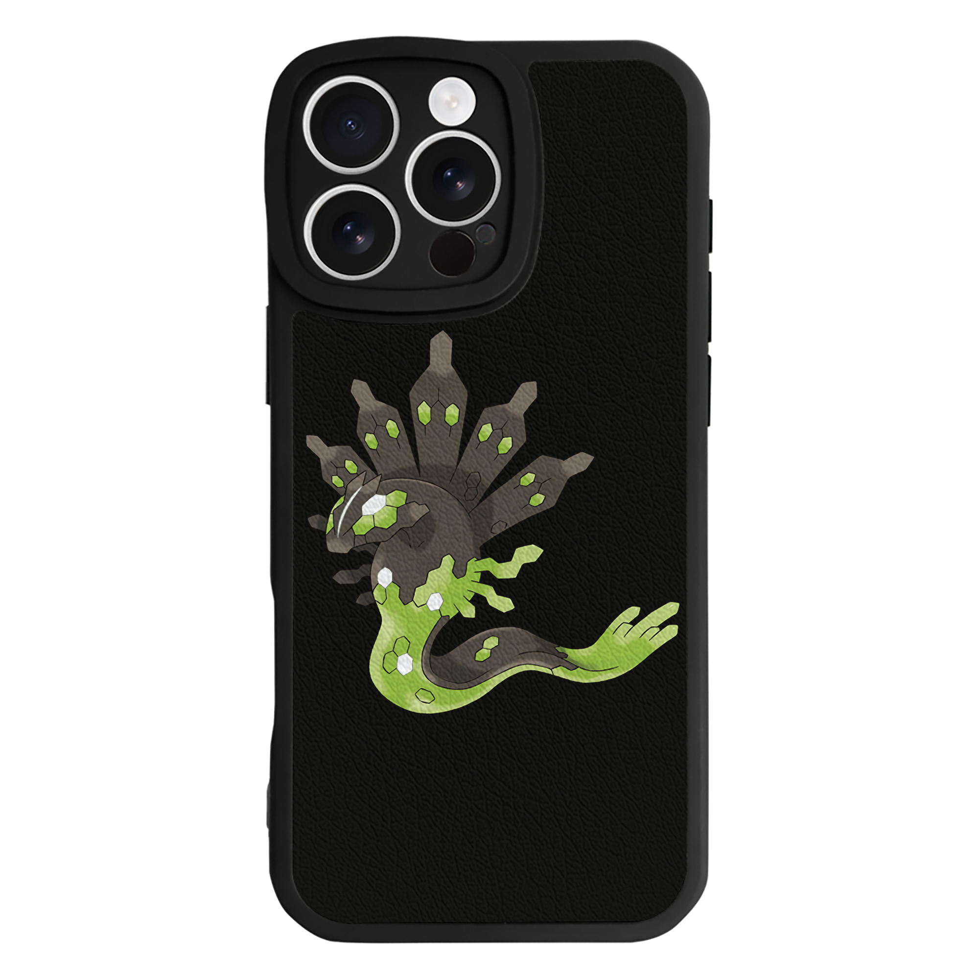 （画像用） ポケットモンスター Pokémon 【iPhone 16シリーズ対応】シリコンスマホケース（レザー調） 材質：シリコン